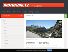 Tablet Screenshot of motoking.cz